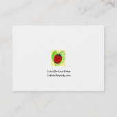 Lunch Box Love Note - Gepersonaliseerd Visitekaartje (Achterkant)