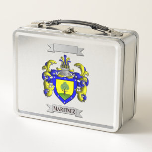 Lunch Box Martinez Familienaam En Schild