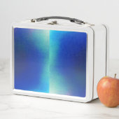 Lunch Box met blauw design (In situ)
