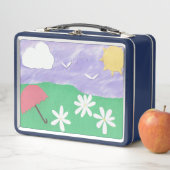 Lunch Box met een Sunny Day Scene (In situ)