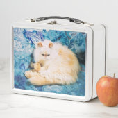 Lunch Box met Perzisch Kat Foto (In situ)
