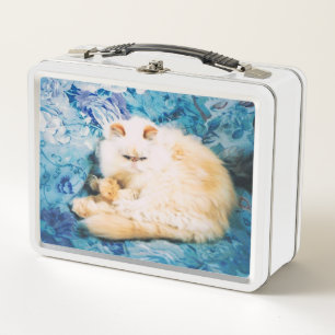 Lunch Box met Perzisch Kat Foto