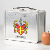 Lunch Box Perez Achternaam En Wapen (In situ)