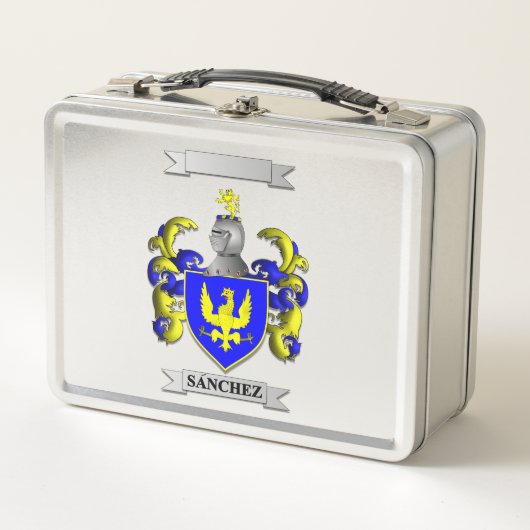 Lunch Box Sanchez Achternaam En Schild (Voorkant)