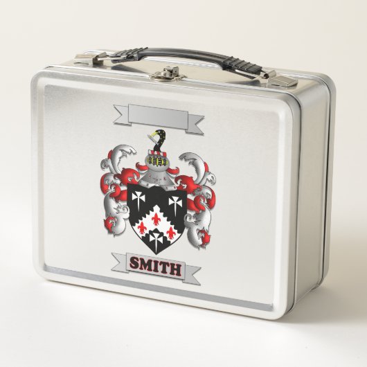 Lunch Box Smith Familie Naam En Schild (Voorkant)