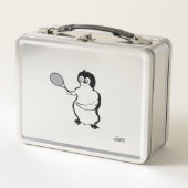 Lunch Box :Tennis Houdt Ons Warm . (Voorkant)