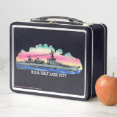 Lunch box USS Salt Lake City (CL/CA-25) (In situ)