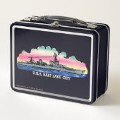 Lunch box USS Salt Lake City (CL/CA-25) (Voorkant)