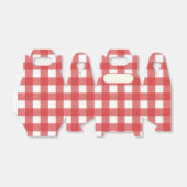 Lunch Box Vichy Bedankdoosjes (Uitgevouwen)