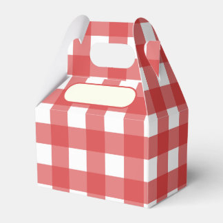 Lunch Box Vichy Bedankdoosjes
