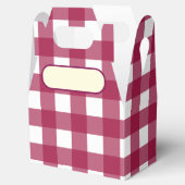Lunch Box Vichy Bedankdoosjes (Geopend)