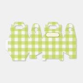 Lunch Box Vichy lichtgrijs Bedankdoosjes (Uitgevouwen)