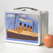 Lunch box voor schip Titanic (In situ)