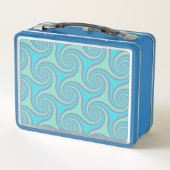 Lunch box with fresh swirled pattern Var01 (Achterkant)