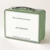 Lunch Boxes | Birthday | Custom | Photo (Achterkant)