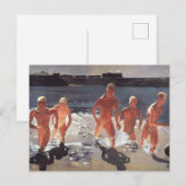 Lunch Break Briefkaart (Voorkant / Achterkant)