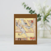 Lunch Break voor tapijten Briefkaart (Staand voorkant)