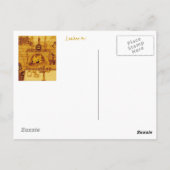 Lunch Break voor tapijten Briefkaart (Achterkant)