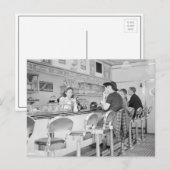 Lunch Counter, 1941 Briefkaart (Voorkant / Achterkant)