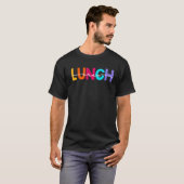 Lunch Crew Group Matching School Cafeteria Squad S T-shirt (Voorkant volledig)