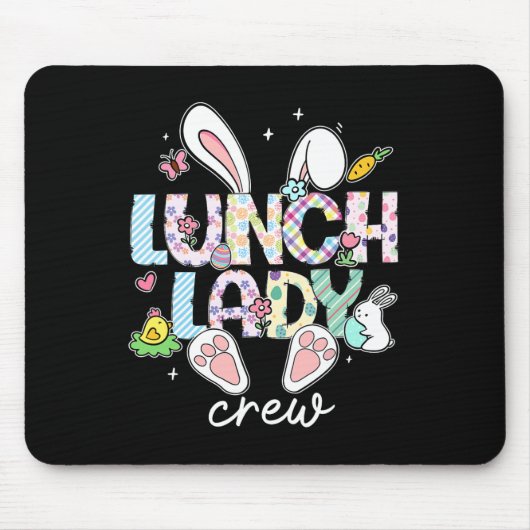 Lunch Dames Bemanning Grappige Lunch Dames Cafetar Muismat (Voorkant)