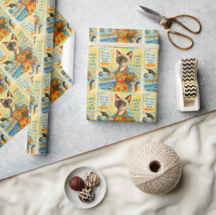 Lunch Dames Levenscoach voor Kat Liefhebbers Cafet Cadeaupapier