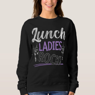 Lunch Dames Rock Cafetaria Worker Dinner Lady Coo Trui