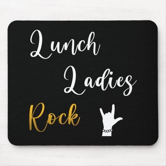 Lunch Dames Rock Muismat (Voorkant)