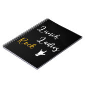 Lunch Dames Rock Notitieboek (Linkerzijde)