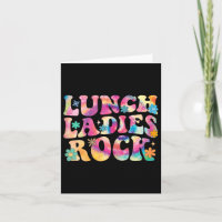 Lunch Dames Rock Tie Dye Cafetaria Bemanning Groov
