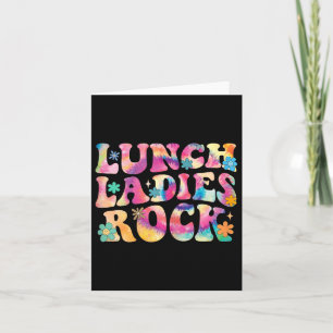 Lunch Dames Rock Tie Dye Cafetaria Bemanning Groov Kaart