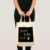 Lunch Dames Rock Tote Bag (Voorkant (product))