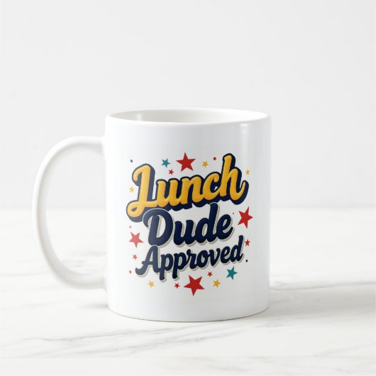 Lunch Dude Approved koffiemok (Links)