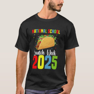 Lunch Graan Liefhebber Nationale School Lunch Week T-shirt