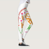 Lunch Hero Crew Shirt, Lady Cafeteria Squad Worker Leggings (Rechts)