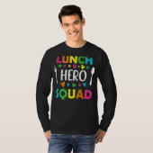 Lunch Hero Squad School Break Cafetaria Worker St T-shirt (Voorkant volledig)