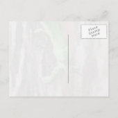 Lunch Iemand?  Groene anole (hagedis) Briefkaart (Achterkant)