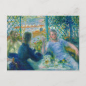 Lunch in het Restaurant Fournaise van Renoir Feestdagenkaart (Voorkant)