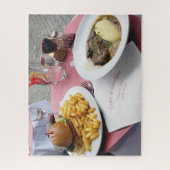 Lunch in Parijs Frankrijk Legpuzzel (Verticaal)