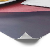 Lunch in Parijs Frankrijk Poster (Hoek)