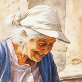 Lunch in Parijs Hangend Wandkleed