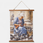 Lunch in Parijs Hangend Wandkleed (Voorkant)