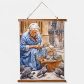 Lunch in Parijs Hangend Wandkleed (Voorkant 2)