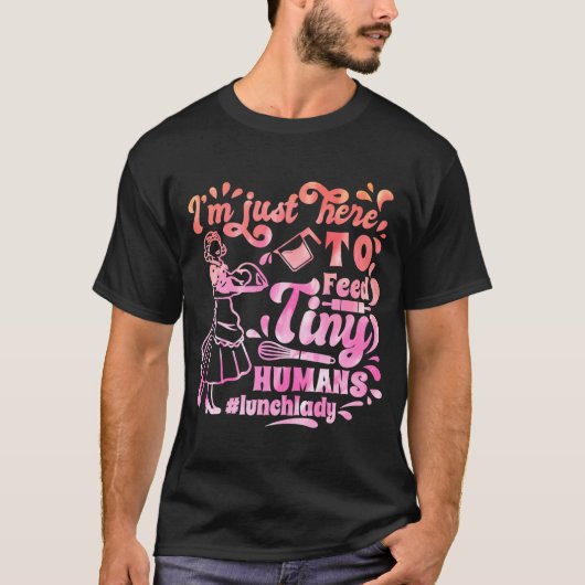 Lunch Lady Apparel Cafeteria Worker voor vrouwen 2 T-shirt (Voorkant)
