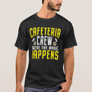 Lunch Lady Appreciation Terug naar school Cafetari T-shirt