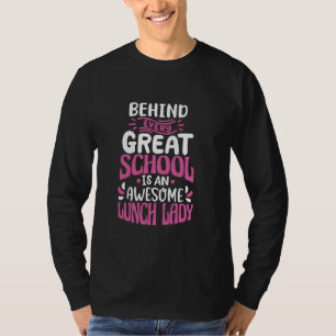 Lunch Lady Appreciation Terug naar school Cafetari T-shirt