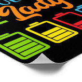 Lunch Lady Battery Life Of A School Lunch Lady Poster (Hoek)