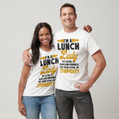 Lunch Lady Cafetaria Crew Ik ben een Lunch Lady Mi T-shirt (Unisex)