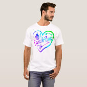 Lunch Lady Cafetaria Crew Lunch Lady Heart T-shirt (Voorkant volledig)
