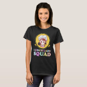 Lunch Lady Cafeteria Crew Squad School Lunch Ladie T-shirt (Voorkant volledig)